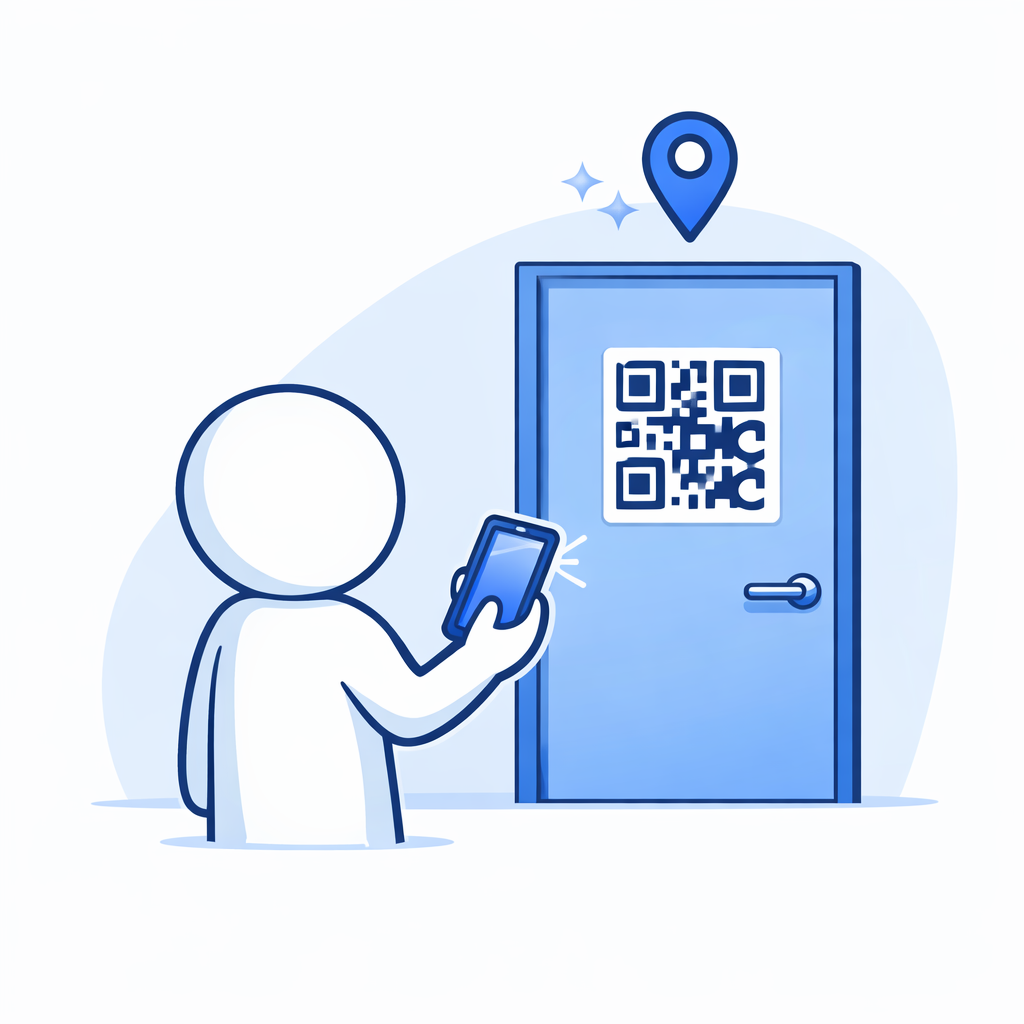Get QR code step